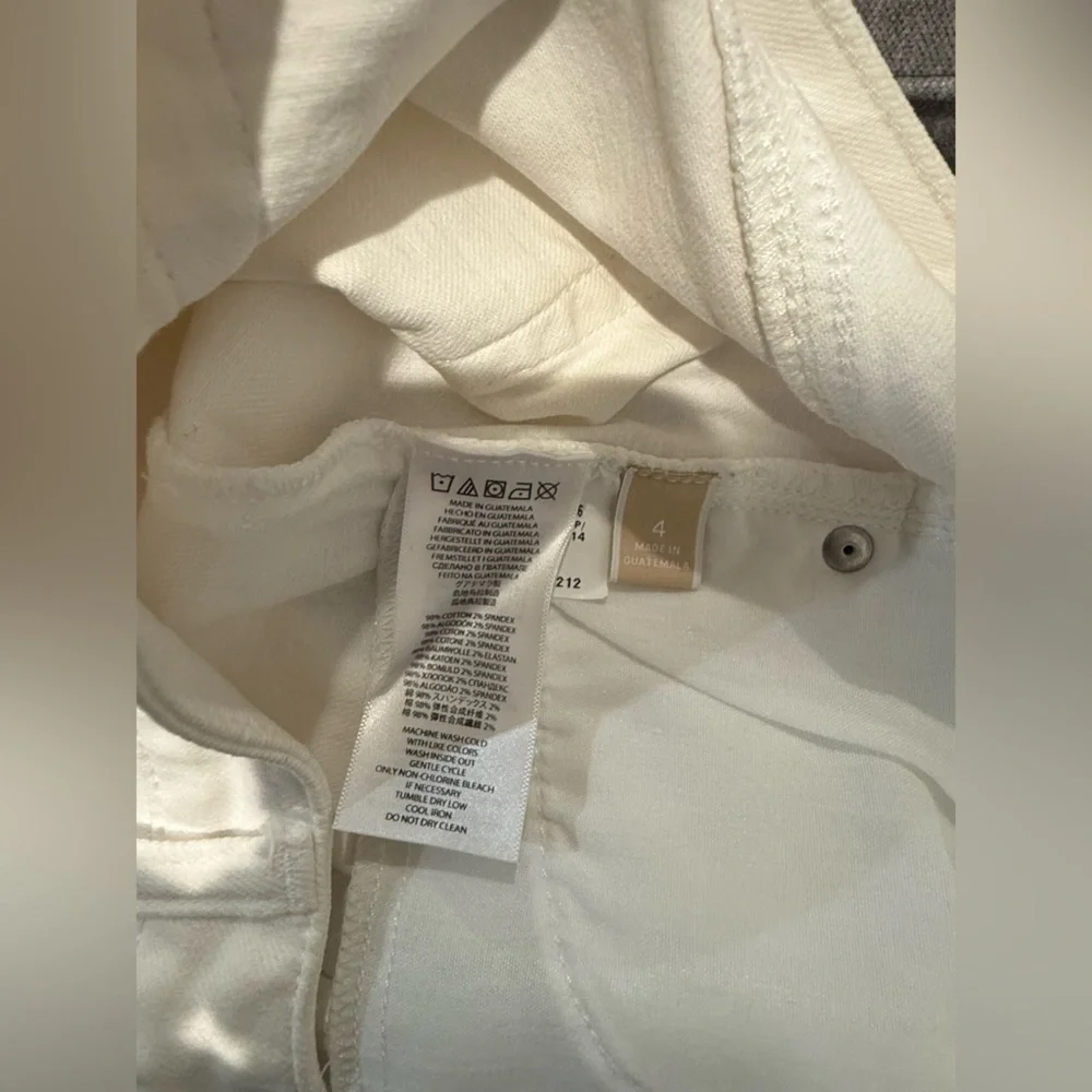 Michael Kors Women's Cream Skinny Jeans